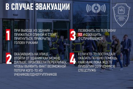 Действия при чрезвычайных ситуациях